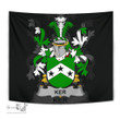 Irish Ker Coat of Arms Family Crest Ireland Tapestry Irish Tapestry