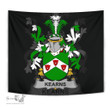 Irish Kearns or O'Kearon Coat of Arms Family Crest Ireland Tapestry Irish Tapestry