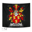 Irish Hamley Coat of Arms Family Crest Ireland Tapestry Irish Tapestry