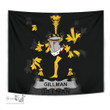 Irish Gillman Coat of Arms Family Crest Ireland Tapestry Irish Tapestry