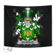 Irish Kilkelly or Killikelly Coat of Arms Family Crest Ireland Tapestry Irish Tapestry