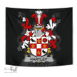 Irish Hartley or O'Hartley Coat of Arms Family Crest Ireland Tapestry Irish Tapestry