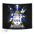 Irish McAuliffe Coat of Arms Family Crest Ireland Tapestry Irish Tapestry