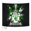 Irish McGarry or Garry Coat of Arms Family Crest Ireland Tapestry Irish Tapestry
