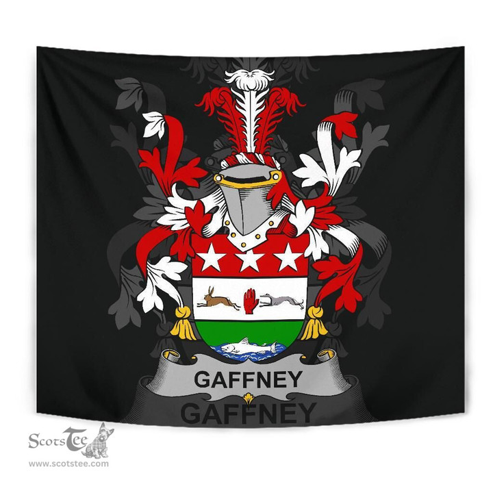 Irish Gaffney Coat of Arms Family Crest Ireland Tapestry Irish Tapestry