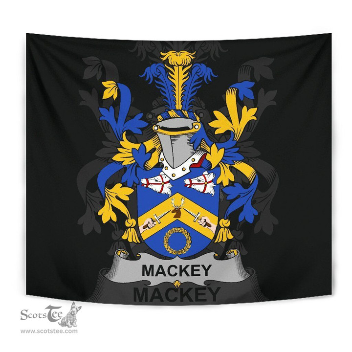 Irish Mackey Coat of Arms Family Crest Ireland Tapestry Irish Tapestry