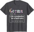 Geema Like Grandmother Cooler Birthday Mothers Day Cute Gift T-Shirt