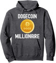 Dogecoin Gifts, Dogecoin Millionaire Pullover Hoodie