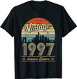 Birthday 365 Vintage 1997 Birthday Gift for Women & Men T-Shirt