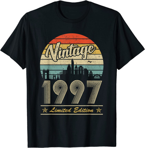 Birthday 365 Vintage 1997 Birthday Gift For Women & Men T-Shirt
