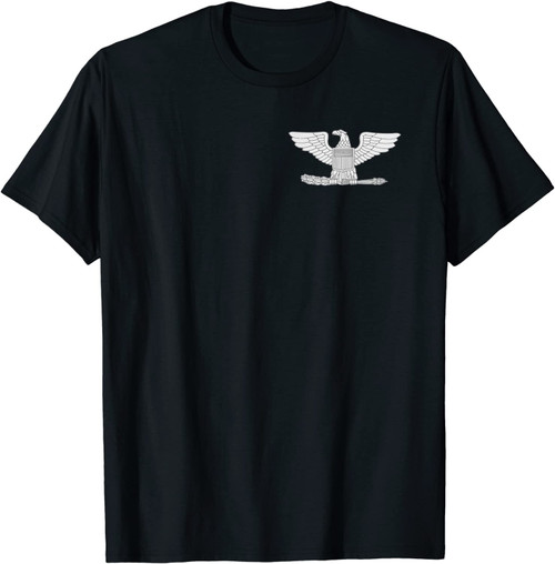 Us Army Rank - Colonel (O-6) - Col Chest T-Shirt