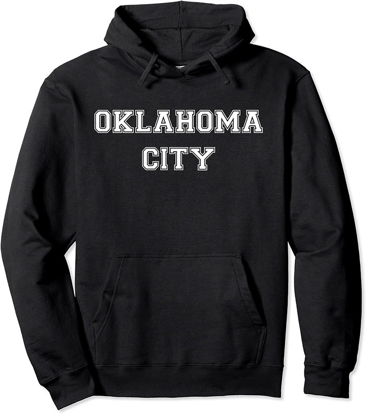 College University Style Oklahoma City Sport Team Gift Pullover Hoodie