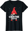 Creative Gnome Family Matching Christmas Funny Gift Pajama T-Shirt