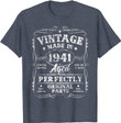 Retro 1941 82nd Birthday Decorations 82 Years Old T-Shirt
