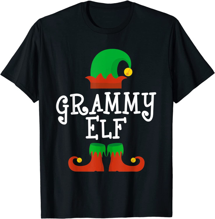 Grammy Elf Christmas Funny Xmas Gift T-Shirt