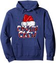 Cousin Crew Red Buffalo Plaid Family Matching Xmas Pajamas Pullover Hoodie