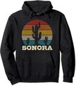 Sonora Mexico Cactus Vintage Retro Desert Souvenir Gift Pullover Hoodie