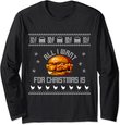 Popeyes Chicken Sandwich Funny Ugly Christmas Sweaters Long Sleeve T-Shirt