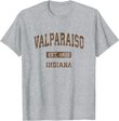 Valparaiso Indiana IN Vintage Athletic Sports Design T-Shirt