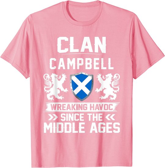 Clan CAMPBELL scottish family scotland mothers day fathers T-Shirt