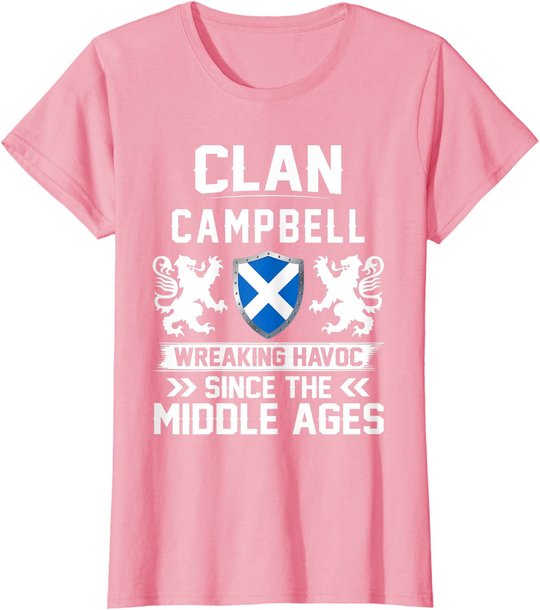 Clan CAMPBELL scottish family scotland mothers day fathers T-Shirt