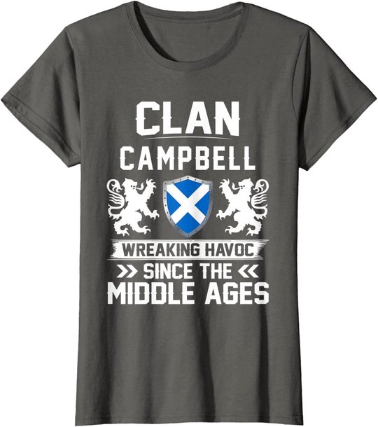 Clan CAMPBELL scottish family scotland mothers day fathers T-Shirt
