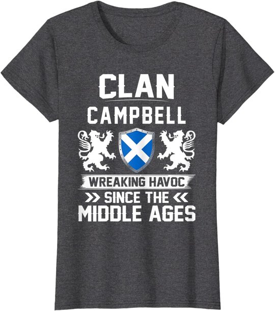 Clan CAMPBELL scottish family scotland mothers day fathers T-Shirt