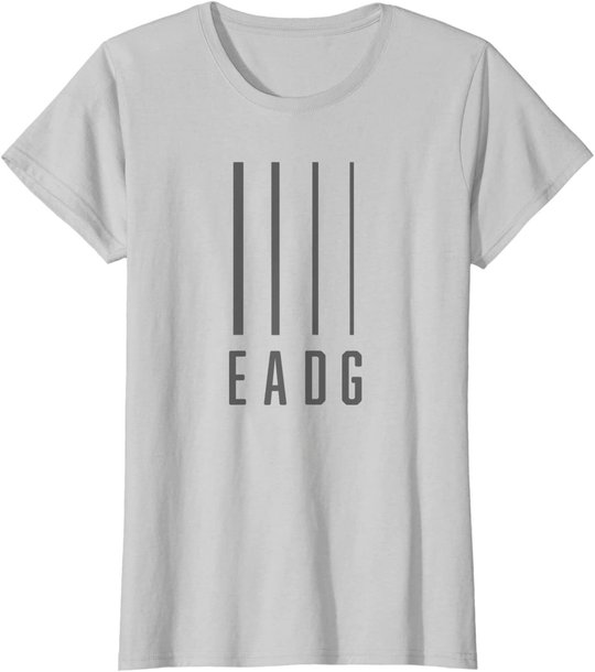 Bass Guitarist / Bass Player Gift - EADG 4 String T-Shirt