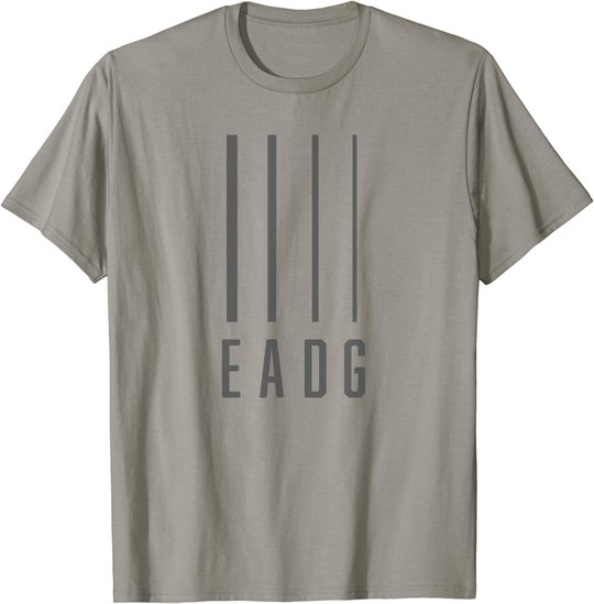 Bass Guitarist / Bass Player Gift - EADG 4 String T-Shirt