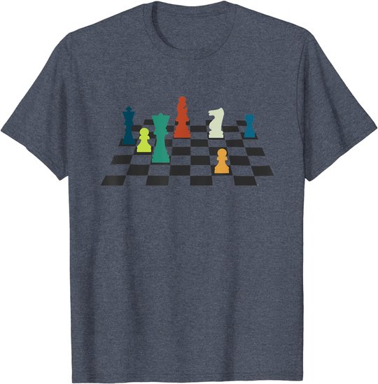 Checkmate Chess Grandmaster Knight Rook King Chess Player T-Shirt