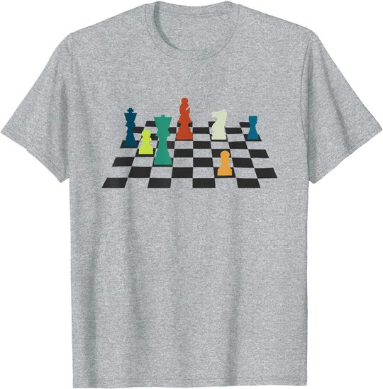 Checkmate Chess Grandmaster Knight Rook King Chess Player T-Shirt