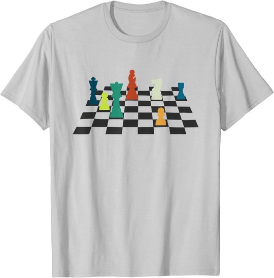 Checkmate Chess Grandmaster Knight Rook King Chess Player T-Shirt