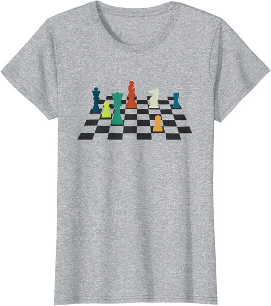 Checkmate Chess Grandmaster Knight Rook King Chess Player T-Shirt
