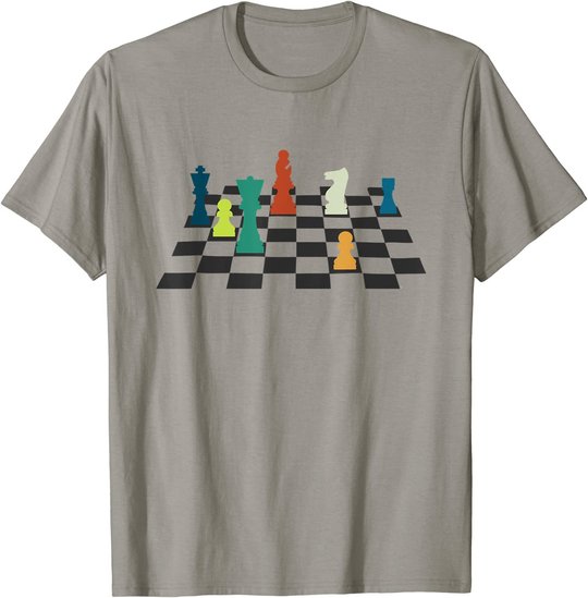Checkmate Chess Grandmaster Knight Rook King Chess Player T-Shirt