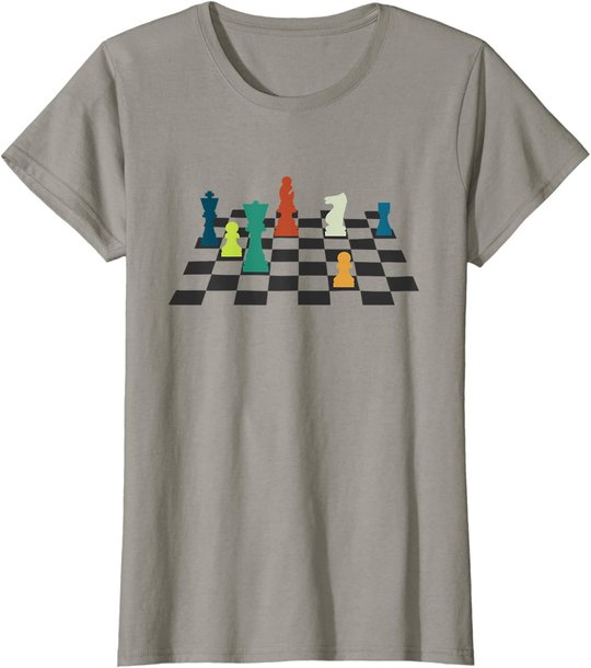 Checkmate Chess Grandmaster Knight Rook King Chess Player T-Shirt