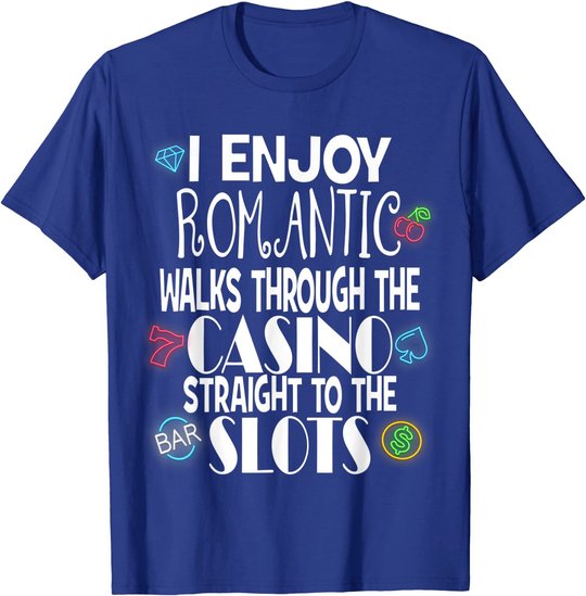 Funny Slot Machine Casino Gambling Vegas Lovers Gift Idea T-Shirt
