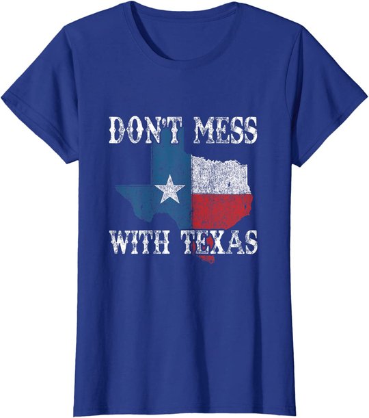 Don't Mess With Vintage Texas Longhorn Lone Star State T-Shirt