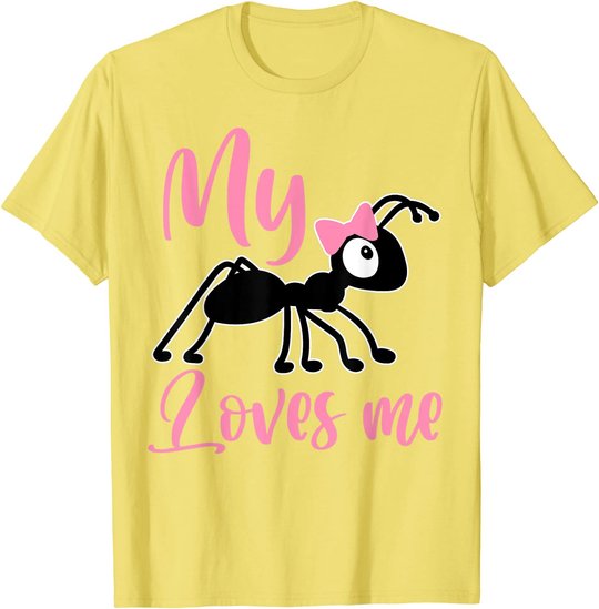 Ant Design My Aunt Loves me Family Gifts for Nephew & Niece T-Shirt