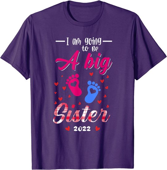 I am going to be a big sister shirt 2022 big sister to be T-Shirt