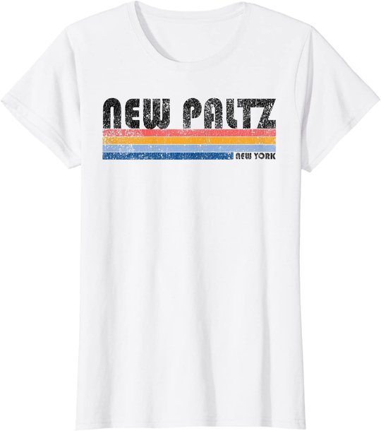 Vintage 1980s Style New Paltz New York T-Shirt