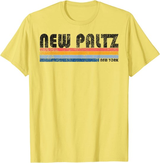 Vintage 1980s Style New Paltz New York T-Shirt