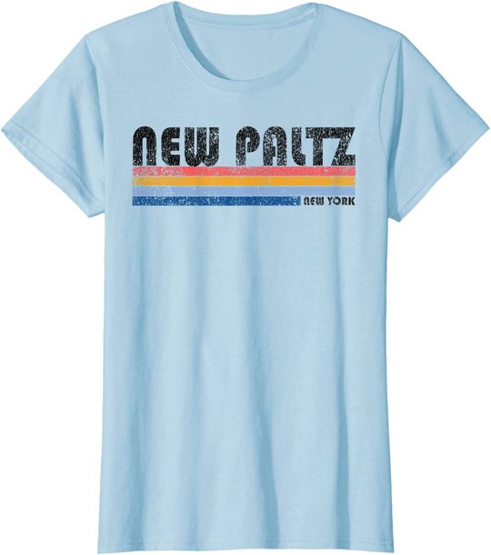 Vintage 1980s Style New Paltz New York T-Shirt