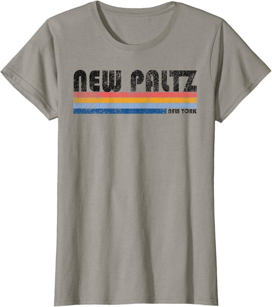 Vintage 1980s Style New Paltz New York T-Shirt