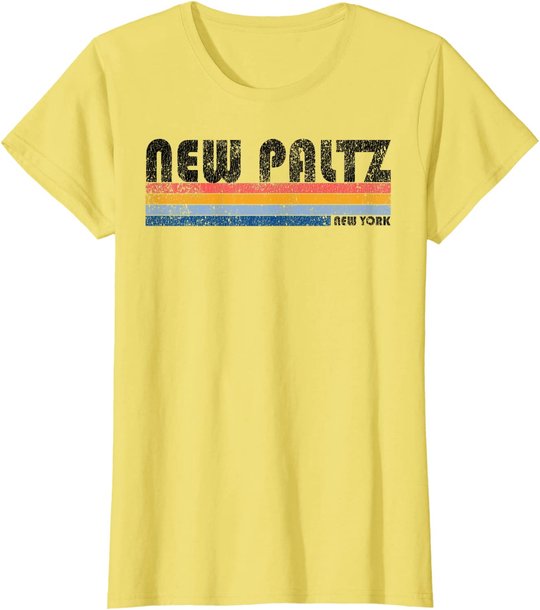 Vintage 1980s Style New Paltz New York T-Shirt