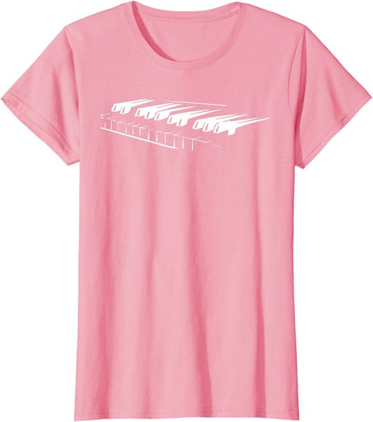 Piano Player Pianist Gift Musician Keyboard Keys Orchestra T-Shirt