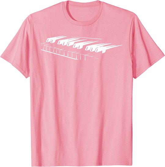 Piano Player Pianist Gift Musician Keyboard Keys Orchestra T-Shirt