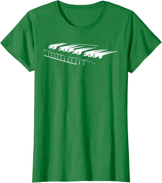 Piano Player Pianist Gift Musician Keyboard Keys Orchestra T-Shirt