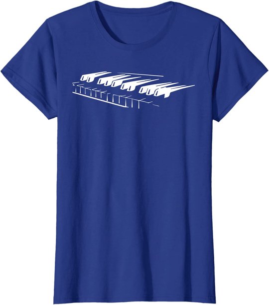 Piano Player Pianist Gift Musician Keyboard Keys Orchestra T-Shirt