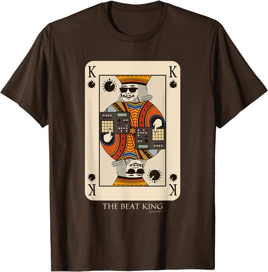 Mens Beatmaker King for Music Producer and Dj T-Shirt