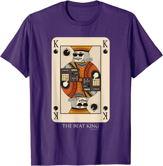 Mens Beatmaker King for Music Producer and Dj T-Shirt